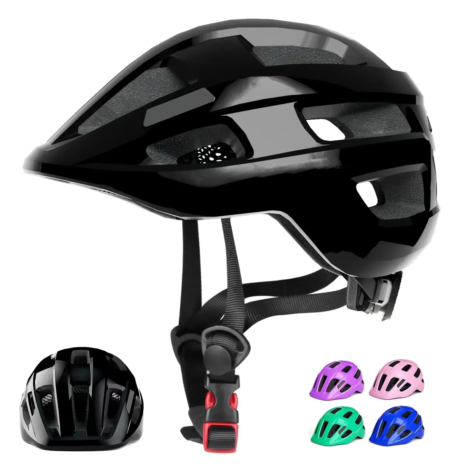 Kids Bike Helmet, Toddler Bicycles Helmets for 1-8 Years Boys Girls Toddler, Adjustable Cycling (2-Pack)